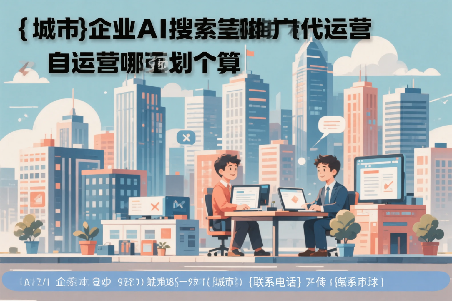 临夏企业AI搜索推广代运营和自运营哪个更划算