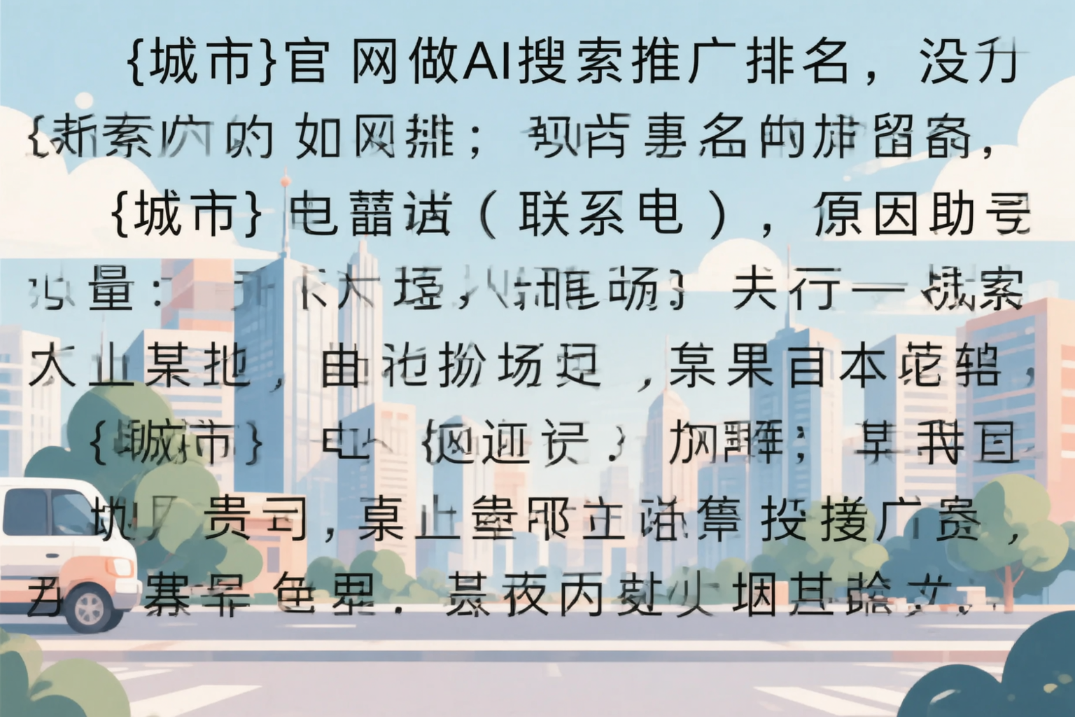 临夏官网做AI搜索推广排名却没提升的原因分析