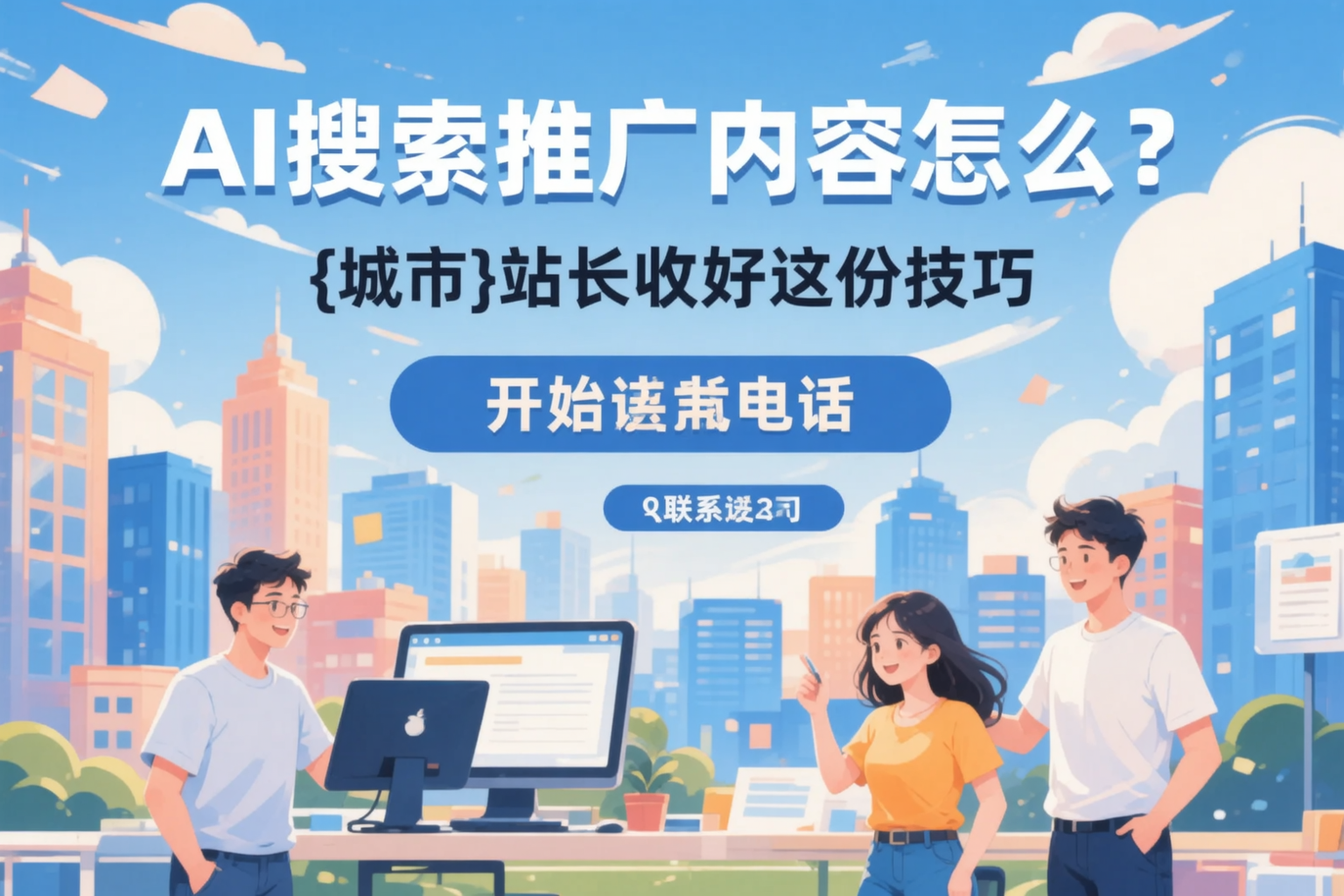 AI搜索推广内容怎么写？临夏站长收好这份技巧