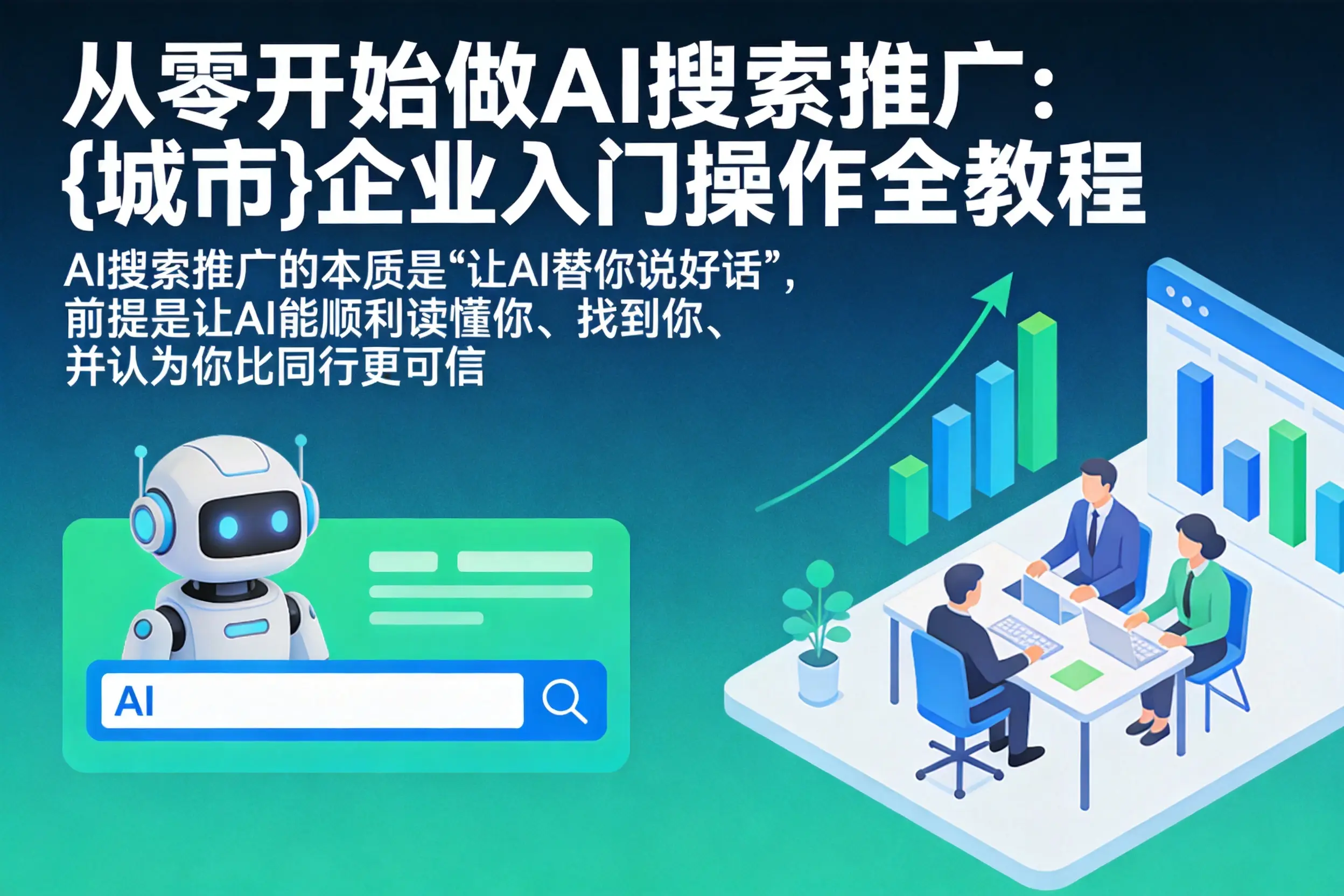 从零开始做AI搜索推广:临夏企业入门操作全教程