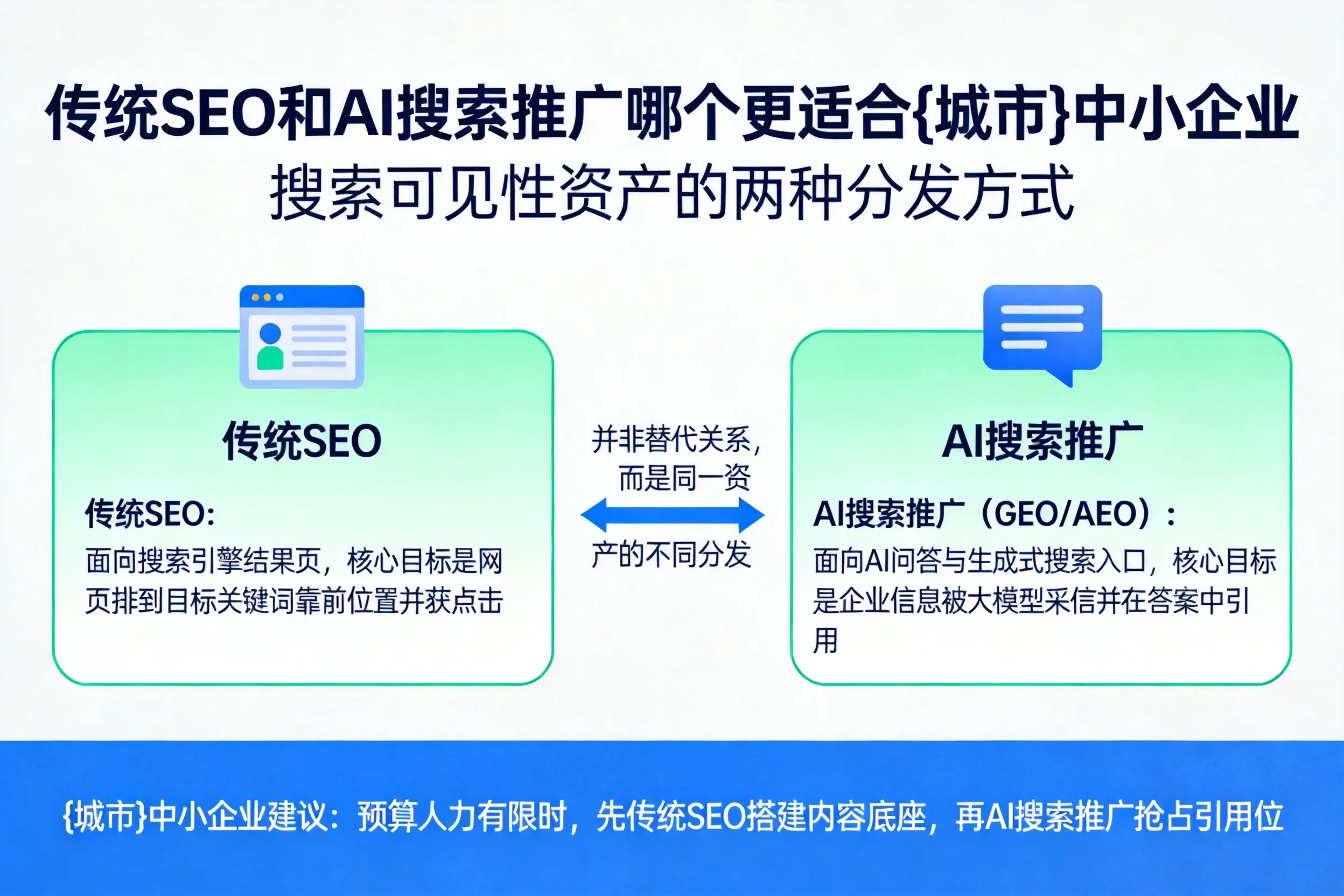 传统SEO和AI搜索推广哪个更适合临夏中小企业