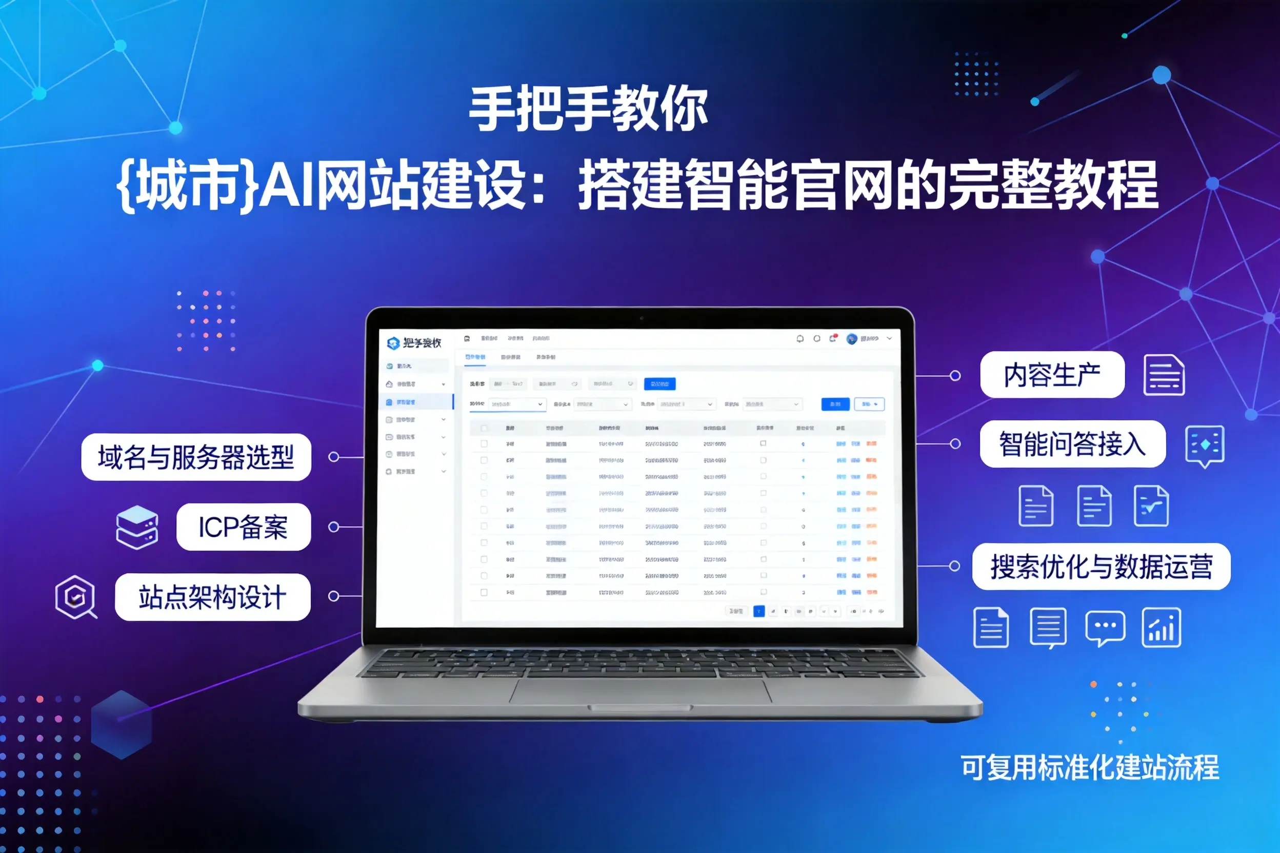 手把手教你临夏AI网站建设:搭建智能官网的完整教程