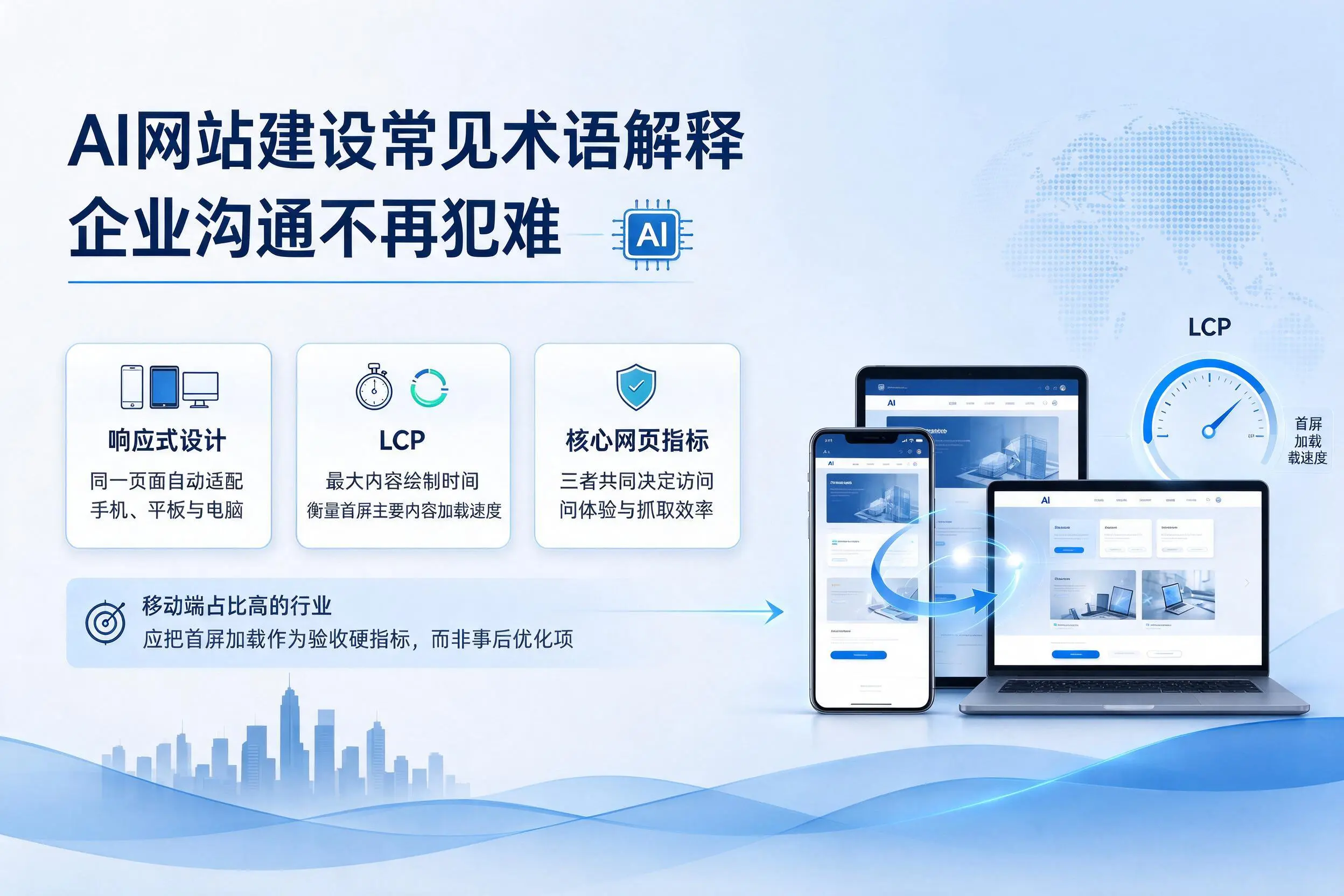 AI网站建设常见术语解释,临夏企业沟通不再犯难